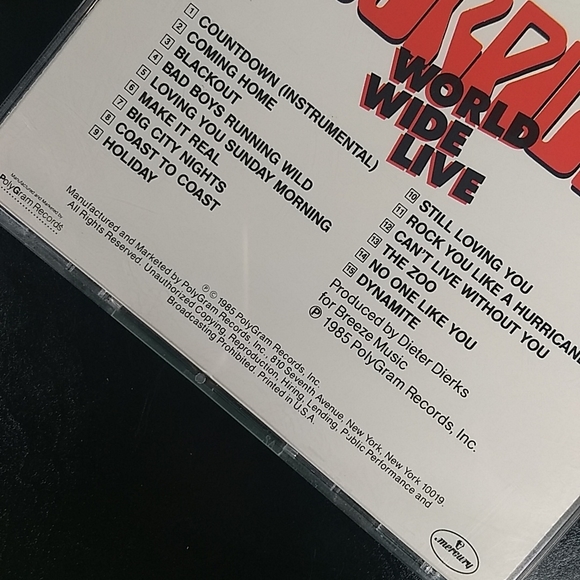 Scorpions: World Wide Live CD - Picture 4 of 11